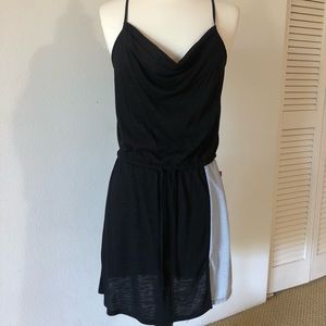 Black and gray casual dress